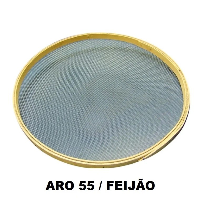 Peneira Feijão de 55cm Aro Madeira